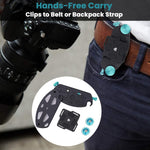 ZORBES® Quick Release Camera Waist Belt Clip Mount