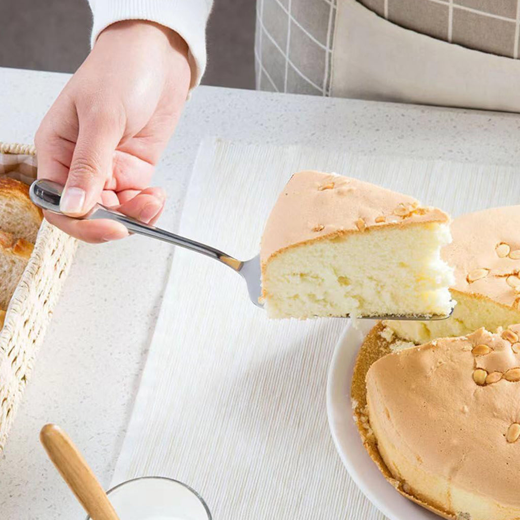 ZORBES® Juego de Cuchillos de Corte de Pastel de Acero Inoxidable, Set de Cuchillo para Pastel de Boda, Set de Acero Inoxidable para Servir Pastel de Boda Cumpleaños Fiestas y Eventos