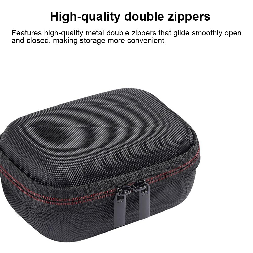 ZORBES® Compatible with JBL Go 5 Bluetooth Speaker Travel Case, Hard Shell Waterproof Storage Bag with Soft Plush Lining Anti-Scratch Protective Carrying Case for JBL Go 5 Speaker & Accessories