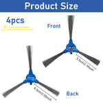 Verilux Replacement Side Brushes for Eufy RoboVac 11S 15C 30 MAX | 8PCS Robot Vacuum Accessories