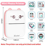 Zeitel® Portable Bluetooth Thermal Printer with Android & iOS System