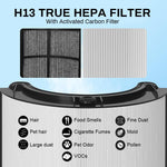 Verilux True HEPA Filter for Dyson PH01 PH07 PH10 TP07 TP10 TP09 TP06 featuring Dual Filtration