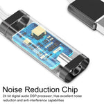 Verilux USB Sound Card for Laptop and PC featuring 3.5mm Audio Adapter | Plug & Play Black