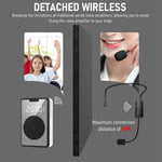 ZORBES® Voice Amplifier Microphone with Wireless Bluetooth Headset Set