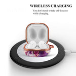 ZORBES® Fashion Design Protective Cover for Samsung Galaxy Buds Pro(2021),Galaxy Buds 2,Galaxy Buds Live,Shockproof Cover for Creative Design Key Ring (Without Earphone, Seperate Pieces Design)