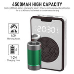 ZORBES® Voice Amplifier Microphone with Wireless Bluetooth Headset Set