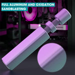 ZORBES® Graphics Card Bracket, Aluminum Alloy Graphics Card Holder Bracket, GPU Stand. Adjustable Height Graphics Card GPU Brace Support Video Card Sag Holder Bracket Support Desktop Computer Silver