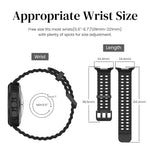 ZORBES® Fashion Silicone Watch Band forSamsung Galaxy Watch 7 Ultra 47mm Porous Adjustable Size Silicone Watch Strap Men Women Fashion Sport Athleisure Band Samsung Galaxy Watch 7 Ultra
