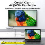 Verilux USB C Extension Cable 3.3ft with 100W PD 10Gbps & Smart Chip | 4K Video Output