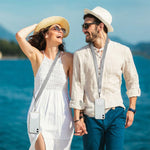 ZORBES® 2pcs Phone Neckstrap with Adjustable 23.6" Lanyard & 7.7" Handstrap, Anti-Lost Adhesive Inserts, Quick Release Clip, Durable Polyester, Multi-Use for All Phone Cases, Black & White Combo