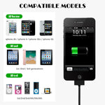 Verilux 30 Pin to USB Charging Cable for iPhone and iPad featuring Nylon Braided 6.6 ft Length | Fast Data Sync