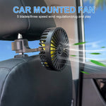 Verilux® 5V USB Fan for Car Back Seat