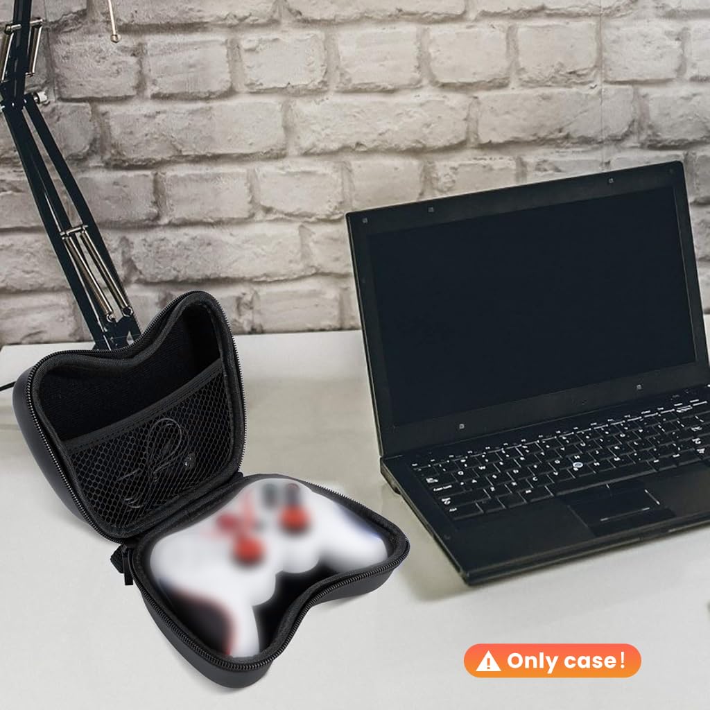 ZORBES® Carry Case for Game Controller Universal Portable Travel Bag with Internal Pocket Compatible with Switch Pro Xbox One 360 PS5 PS4 PS3 Controller 7.5*5.5*3.2 inch