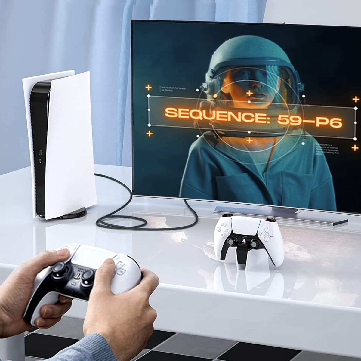 Verilux USB C Cable for Fast Charging with 100W Power and 10Gbps Data | 10Ft Black