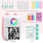 Zeitel® Mini Bluetooth Thermal Printer with LED Pink