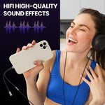 Verilux® USB C Charging Cable 2 in 1 USB C Audio Cable USB C to 3.5mm Jack Aux Cable PD 60W USB C Male to Female Charging Cable Car Audio Cable Compatible with i-Phone 16/15, Galaxy S24/S23 Ultra