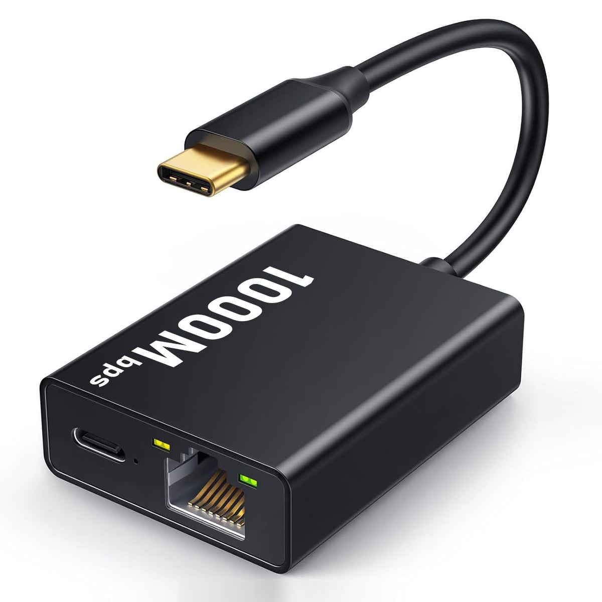 Verilux® USB Type C to RJ45 Gigabit Ethernet Network Adapter for Chromecast