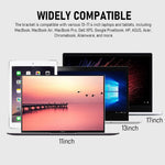 Verilux Laptop Stand for 13–17.4 inch MacBook and Lenovo featuring Anti Slip Aluminium Design