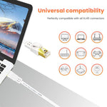 Verilux Cat8 Ethernet Cable for Router Xbox and Modem with RJ45 Connector 3 m 40 Gbps | 2000 MHz LAN Wire