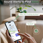 Verilux Air Bluetooth Tracker for iOS with Loop Hole Design and 3.2×3.2×0.94 cm Size | 3 PCS Green