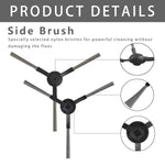 Verilux Replacement Mi Robot Vacuum Side Brushes for Mi Mop P | Set of 2 Anti‑Tangle Design