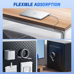 Verilux 4 in 1 Magnetic USB C Cable 3.3ft 100W PD with Nylon Braid | Fast Charging and Data Transfer