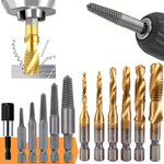 Serplex 11PCS Drill Bit Set with Screw Extractor Bits M3-M10