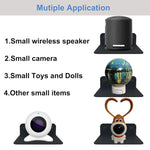 ZORBES® BT Speaker Wall Mount Acrylic Wall Rack with Anti-Slip Pad, with Screw Accessories, Utility Wall Rack for Bathroom, Living Room, Kithcne, Wall, 10x10.5cm