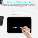 Verilux® Stylus Pen for iPad Pencil Compatible with 2018 and Later Magnet Adsorption & Digital Battery Display for Apple Pencil Alternatives Palm Rejection Smart Pen for Tablet with Tilt Sensitivity