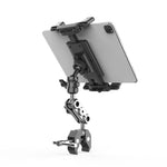 ZORBES® Universal Tablet Holder Mount for Treadmill, Exercise Bike, Stroller, Wheelchair, Golf Cart - 360° Rotatable Adjustable Clamp for 4.7" to 12.9" iPad