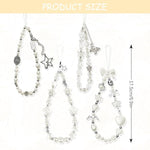ZORBES 4Pcs Phone Charms for Girls