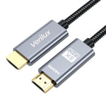 Verilux HDMI Cable 3M 48Gbps High Speed for 4K 120Hz and 8K 60Hz Devices | Nylon Braided