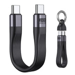 Verilux® Short USB C Cable PD 240W/USB 4.0 C Short Cable/40Gbps Data Transfer