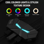 Verilux® 7 in 1 USB Colourful Ambient Light USB HUB Multi-Port Adapter USB 2.0