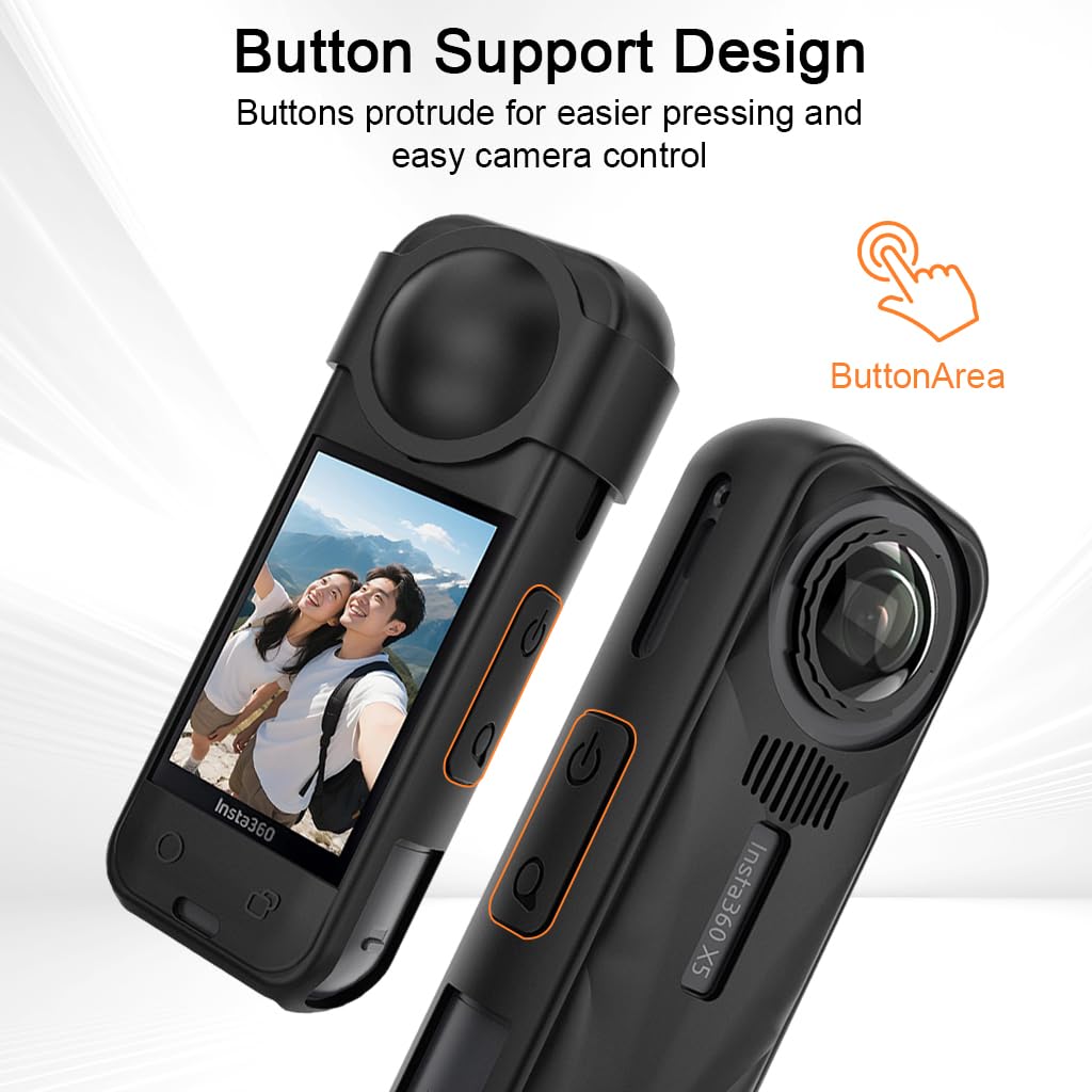 ZORBES® Silicone Protective Case for Insta360 X5