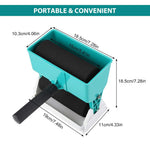 Serplex® 6 Inch Glue Applicator Roller 320ml Portable Manual Liquid Glue Saving Applicator Roller Portable Hand-Powered Woodworking Tool for Carpenter Woodworking DIY Coating
