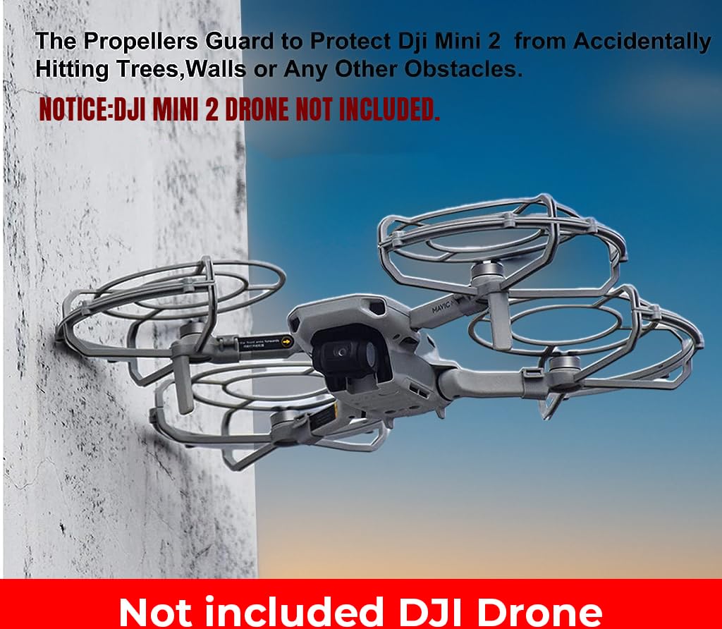 ZORBES® DJI Mini 2 Propeller Protector Outdoor Flying Propeller Guards Anti-Collision Propeller Protector for DJI Mini 2/Mavic Mini/SE Anti-Collision Propellers Protector, Not Included DJI Drone