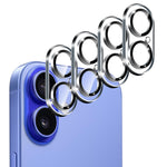 ZORBES® Compatible with iPhone 17, 4Pcs Phone Camera Lens Cover Clear Lens Protectors Snap-on Anti-scratch Lens Cover