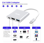 Verilux USB C Adapter with PD Port and 4k@30Hz HDMI for MacBook Air Pro and M1 MacBook