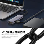 Verilux USB C Hub for Laptop and Tablet with 4K HDMI 100W PD & Dual USB Ports | 5 in 1 Adapter