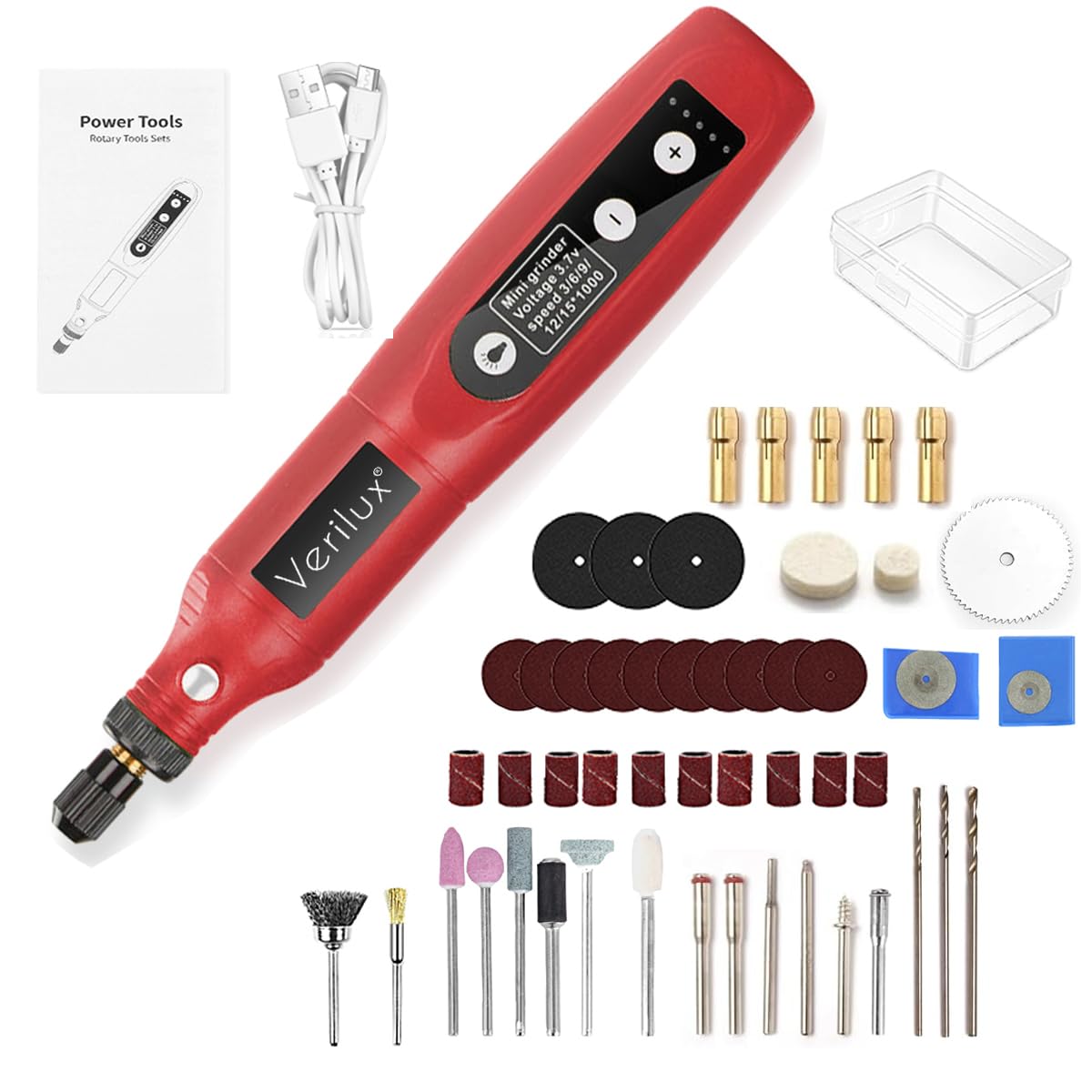 Verilux® Mini Drill Machine Tool Kit