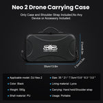 ZORBES DJI Neo 2 Drone Case PU Hard Shell