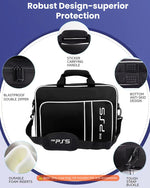 Verilux Carrying Case for PS5 with 42x16x28 cm Large Capacity and 600D Oxford Protection