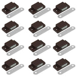 Serplex® 12Pcs Magnetic Door Catches for Cabinets and Closets, Strong Magnetic Door Latches for Cupboards, Drawers, and Furniture Doors