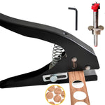 Serplex® Single Hole Punch 15mm Dia Hole Punch Plastic Hole Punch Spring Loaded Heavy Duty Hole Punch for Tagging, Plastic Cardboard, Slim Plastic Sheet
