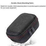 ZORBES® Compatible with JBL Go 5 Bluetooth Speaker Travel Case, Hard Shell Waterproof Storage Bag with Soft Plush Lining Anti-Scratch Protective Carrying Case for JBL Go 5 Speaker & Accessories