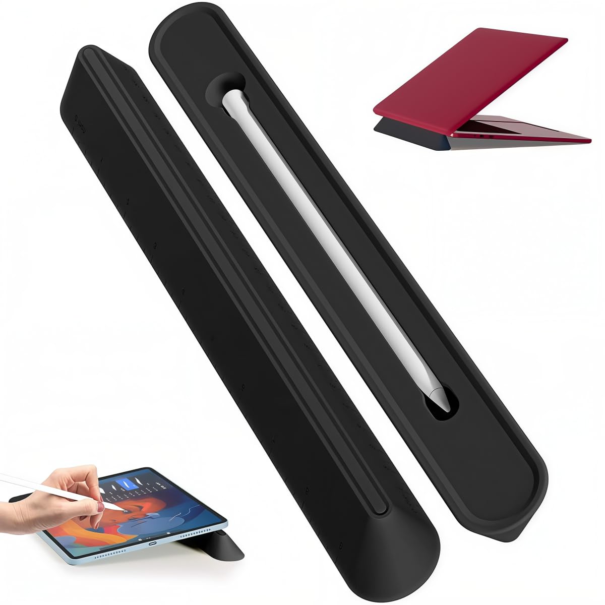 ZORBES 3-in-1 Silicone Laptop Stand