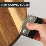Serplex 3-Piece Woodworking Edge Trimmers