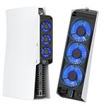 ZORBES® for PS5 Cooling Fan with Led Light,Quiet for PS5 Fan Cooling