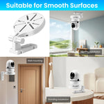 ZORBES Security Camera Wall Mount for Indoor and Outdoor Use with Adjustable Stand | 2PCS